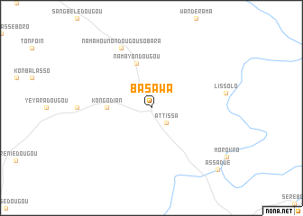 map of Basawa