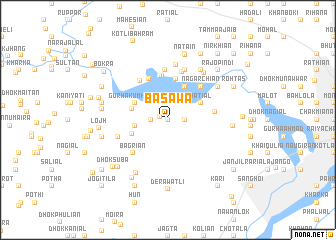 map of Basāwa