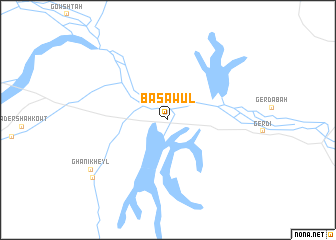 map of Bāsawul