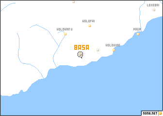 map of Basa