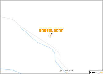 map of Bas-Balagan