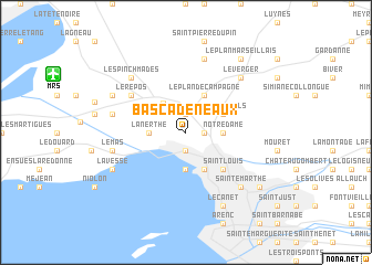 map of Bas Cadeneaux