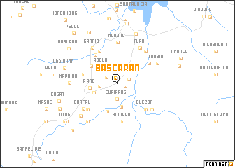 map of Bascaran