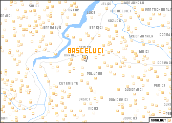 map of Baščeluci