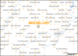 map of Baschallern