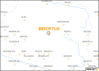 map of Başçiftlik