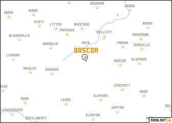 map of Bascom