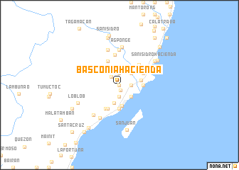 map of Basconia Hacienda