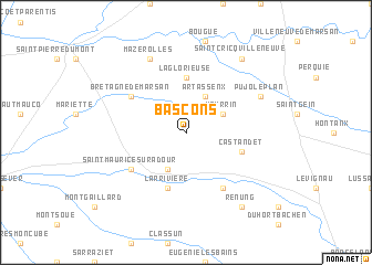 map of Bascons