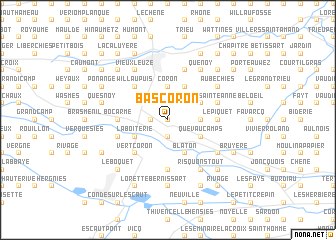 map of Bas Coron