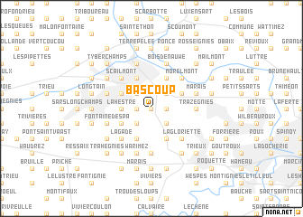 map of Bascoup