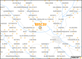 map of Başcov