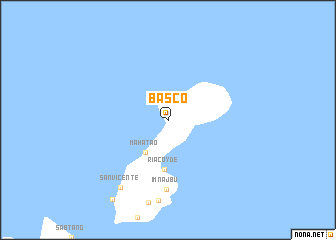 map of Basco