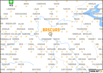 map of Bascuas