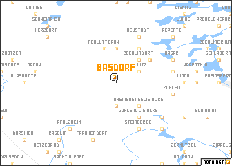 map of Basdorf