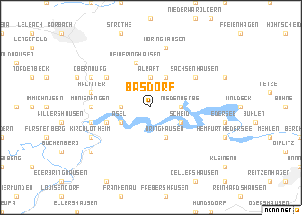 map of Basdorf