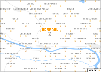 map of Basedow