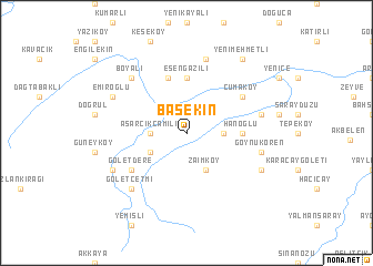 map of Başekin