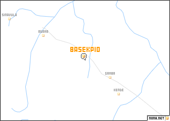 map of Basekpio