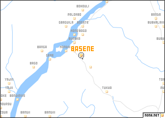 map of Basene