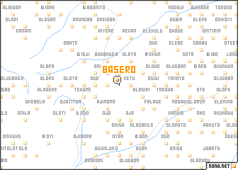 map of Basero