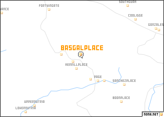 map of Basgal Place