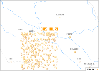 map of Bashālri