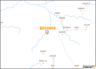 map of Bashama