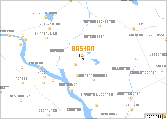map of Bashan