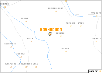 map of Başharman