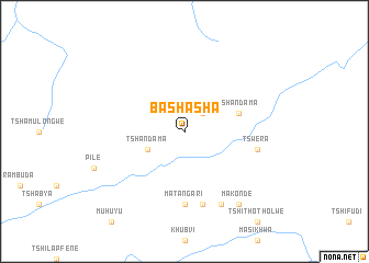map of Bashasha