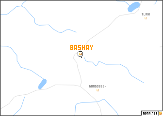 map of Bashay