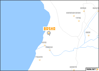 map of Basha
