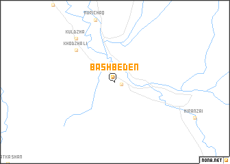 map of Bashbeden