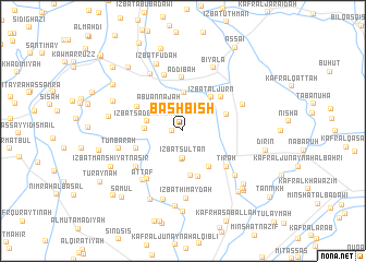 map of Bashbîsh