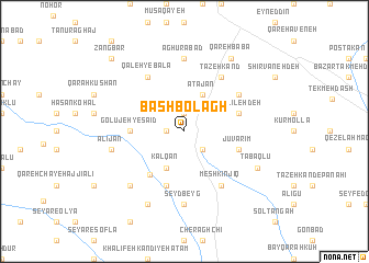 map of Bāsh Bolāgh