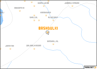 map of Bāsh Dulkī