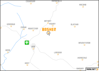 map of Basher