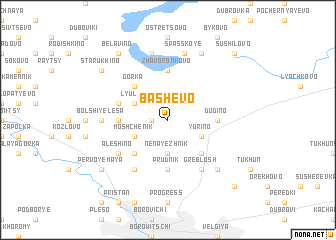 map of Bashevo