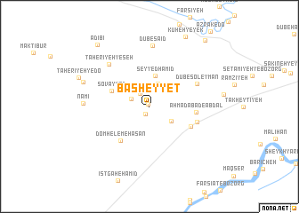 map of Basheyyet