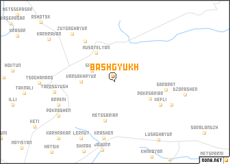 map of Bashgyukh