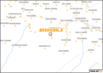 map of Bāshī-e Bālā