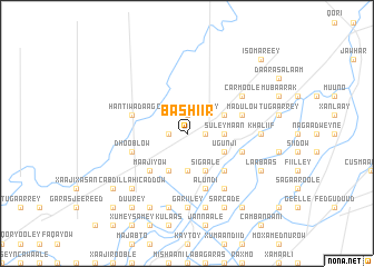 map of Bashiir