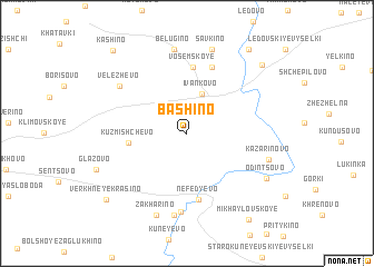 map of Bashino