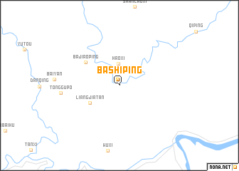 map of Bashiping