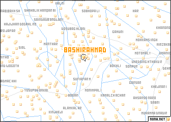 map of Bashīr Ahmad