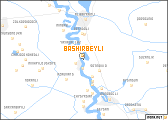 map of Bashirbeyli