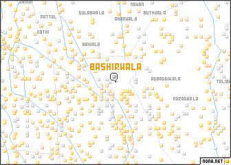 map of Bashīrwāla