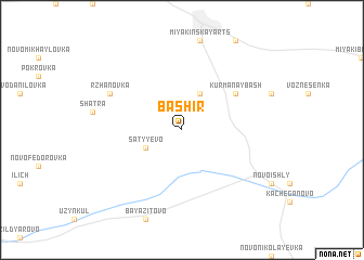 map of Bashir