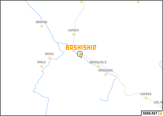 map of Bashishir